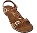 Vionic Womens Isla Backstrap Sandal Gold Cork Size 9