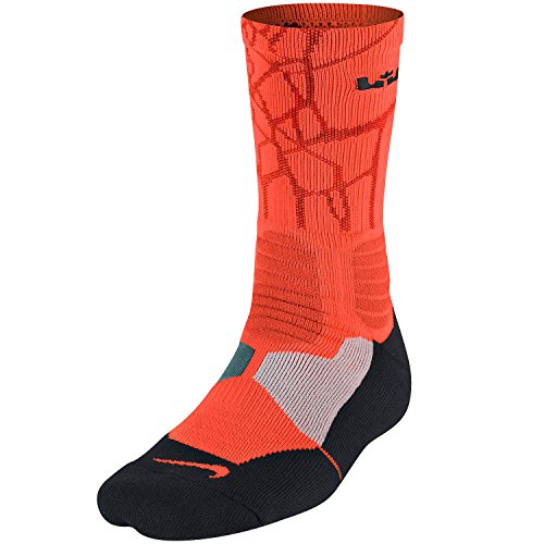 NIKE HYPER ELITE CREW CUSHIONED SOFTEN THE IMPACT BASKETBALL SOCKS SX4885-388