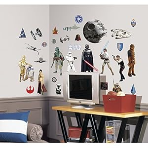 Roommates Rmk1586Scs Star Wars Classic Peel And Stick Wall Decals