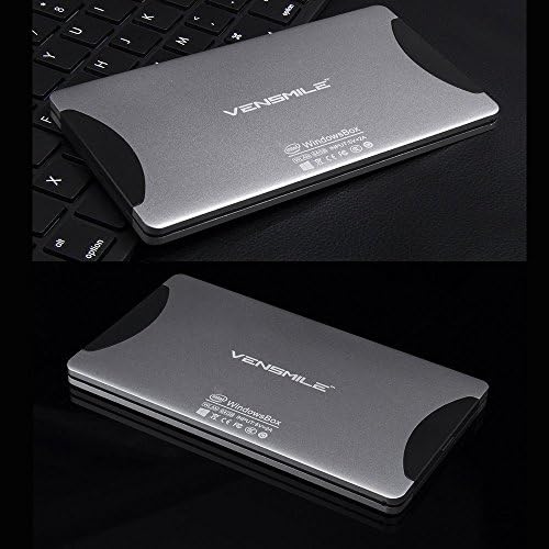 Vensmiles® 64 GB Version Vensmlie W10 Intel Mini Computer Powered By Atom Quad Core Bay Trail Cr Z3735f Soc CPU Windows 8.1 Best Mini Pc All in One Computer XBMC TV Player with 2GB RAM Built in Battery and Bluetooth 4.0 Dual Band Wifi 2.4ghz/5ghz,2nd Expanded Edition