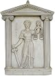 Themis relief, Greek Goddess of Justice