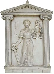 Themis relief, Greek Goddess of Justice