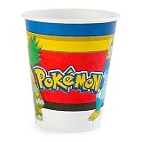 Party Supplies - Pokemon 9oz. Cups (8)