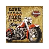 Hallmark 161103 Harley-Davidson Lunch Napkins