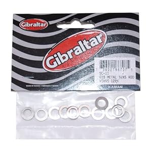 Gibraltar SC-11 Metal Tension Rod Washer 12/Pack
