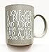 I Love You a Bushel and a Peck 8 oz. coffee mug- GRAY