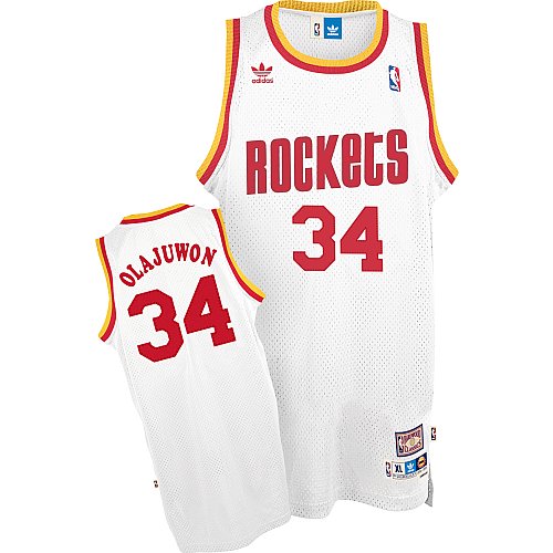 Adidas Houston Rockets Hakeem Olajuwon Soul Swingman Jersey Extra Large