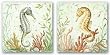 Seahorse Set by Kate McRostie 10"x10" Art Print Poster