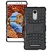 Kaira Hybrid_redminote3_2 Rugged Dual Layer Kickstand Hybrid Warrior Case Back Cover For Xiaomi Redmi Note 3 (Black) RS.219.00