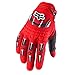 Fox Racing Dirtpaw Men's Off-Road/Dirt Bike Motorcycle Gloves - Color: red, Size: Large