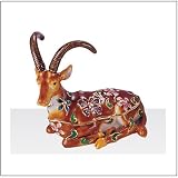 Jewelry Trinket Box with Crystal - Sambar Deer
