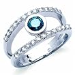 14K White Gold...