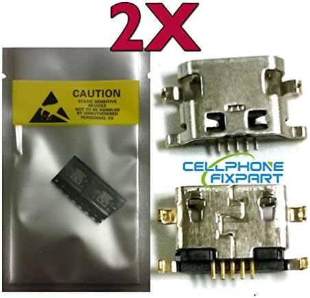 2X New USB Charging Sync Port Charger For Alcatel One Touch Fierce 2 7040N