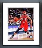 Deron Williams New Jersey Nets 2012 Action Framed Picture 8x10