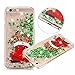 iPhone 6s case,iphone 6 case, liujie Liquid, Cool Quicksand Moving Stars Bling Glitter Floating Dynamic Flowing Case Liquid Cover for Iphone 6 4.7 inch (Christmas 3#)