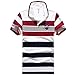 Men's Striped Polo Shirts Short Sleeves With Embroidery