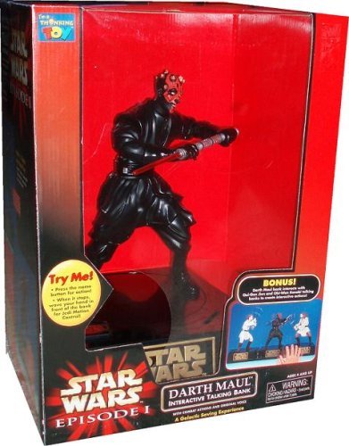 Star Wars E1: Darth Maul Interactive Talking Bank by Star Wars