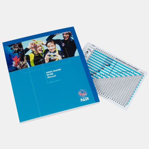 Padi Open Water Lehrbuch für Tauchanfänger