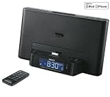 Sony Dockingstation f&uuml;r Apple iPod/ iPhone mit Uhrenradio schwarz