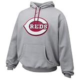 Nike Cincinnati Reds Ash Pre-Game Hoody Sweatshirt