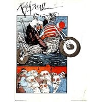 Ralph Steadman (Gonzo Cover) Art Poster Print - 24x36 Movie Poster Print by Ralph Steadman, 23x33