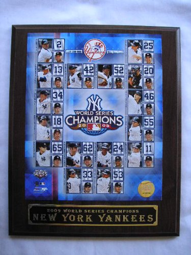 World Series Champion New York Yankees Picture Plaque