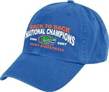 Florida Gators Back to Back NCAA Basketball National Champions Blue Hat