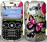 Pink Butterfly Hard Snap On Case Cover Faceplate Protector for LG 900g Stra ....