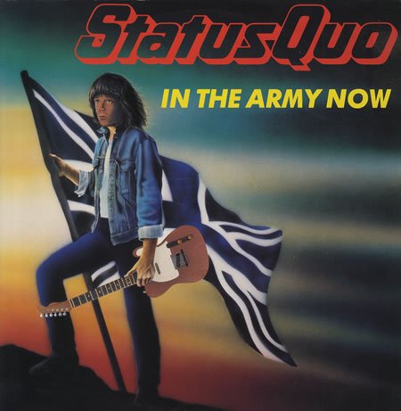 Status Quo In the army now (Military Mix, 1986) [VINYL] cd cover