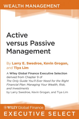 Active versus Passive Management (Wiley Global Finance Executive Select)