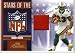 2007 Playoff Prestige Stars of The NFL Materials 11 Ronnie Brown - Miami Dolphins ( Piece of Authentic Jersey - Serial #D To 25 - Football Cards)