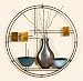 Stained Glass Vase and Bowl Wall Art