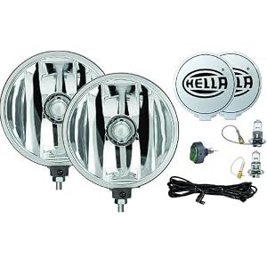 Hella 005750981 500FF Series 12V/55W Clear Halogen Fog Lamp Kit