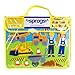 Sprogs SPG-ENA1020-SO-AZ Felt Storyboards Set with Storage Bag, Construction, Fire, Police, School, 15