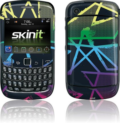 Skinit Protective Skin for Curve 8530 (Eye Spy Stars Black) Skinit Protective Skin for Curve 8530 (Eye Spy Stars Black)
