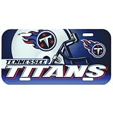 Tennessee Titans - Giant Helmet License Plate, NFL Pro Football