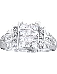 1.0CTW DIAMOND INVISIBLE RING
