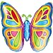 Bright Butterfly 25in Balloon