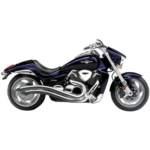 Cobra Speedster Swept Chrome Exhaust System for 2006-2009 Suzuki M109R Boulevard