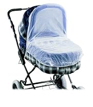 Eckert - Mückennetz für Kinderwagen, weiß