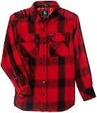 LRG Boys 8-20 Game Woven Shirt,Red,Small