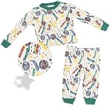 Car Print Cotton Pajamas for Infant and Toddler Boys