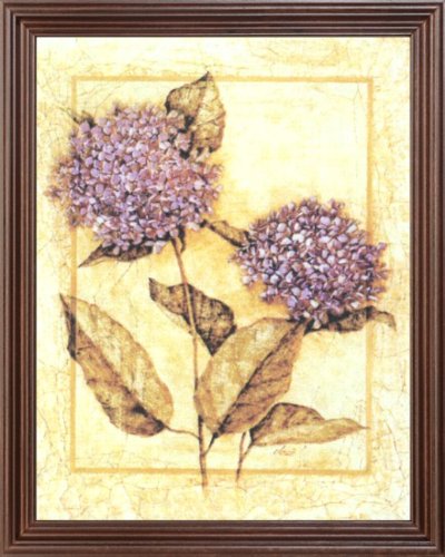 Japanese Flowers Asian Wall Decor Contemporary Picture Framed Art Print