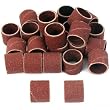 25 Abrasive Sanding Bands Rotary Tool Drum Fine .50"