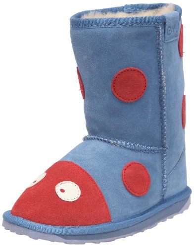 Emu Little Creatures Lady Bird K10111, Unisex - Kinder Stiefel, Blau (blue), EU 24