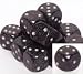 Speckled 16mm d6 Ninja Pipped Dice