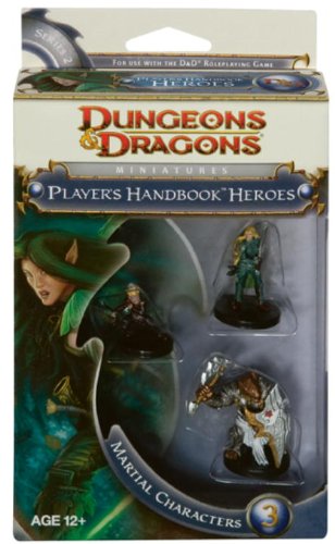Wizards Of The Coast - Dungeons & Dragons Miniatures : PHB Martial Heroes 3