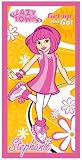 Lazy Town Stephanie Beach / Bath Towel (Lazy Town Stephanie Printed Velour Towel)
