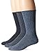 Calvin Klein Men's 3 Pack Cotton Rich Casual Rib Sock