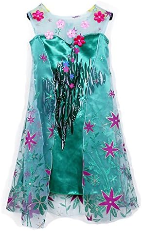 BD Baby Girl's Snow Queen Dress Costume Party Princess Dress Sequined Dress, 3T